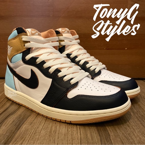🦋NEW🦋 CUSTOM AIR JORDAN 1 RETRO HI - Picture 7 of 15